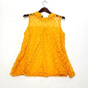 ORANGE LUNA RAE LADIES TOP LARGE ALL NYLON COMFORTABLE COOL LIGHT